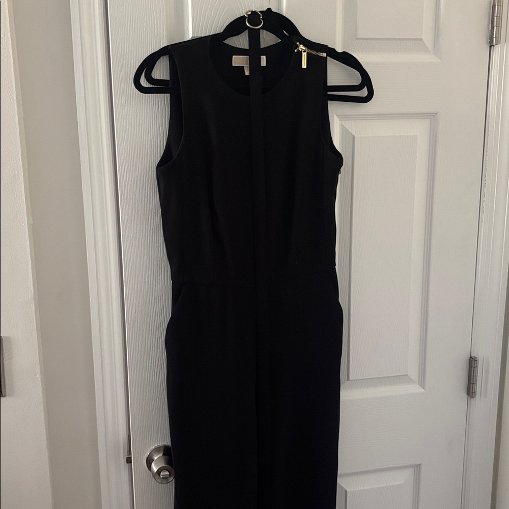 Sleeveless Black Jumpsuit